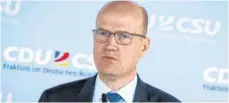  ?? FOTO: CHRISTIAN SPICKER/ IMAGO IMAGES ?? Will heute seinen Kompromiss zur Wahlrechts­reform dem Fraktionsv­orstand vorlegen: Ralph Brinkhaus (CDU).