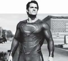  ?? CLAY ENOS, WARNER BROS. ?? Henry Cavill as Superman in “Man of Steel,” which came out last weekend. The marketing includes sermon outlines for pastors.