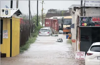  ?? PICTURE: LEON LESTRADE/ANA ?? Much still needs to be done to clean up the region after it was hit by a storm on Tuesday.