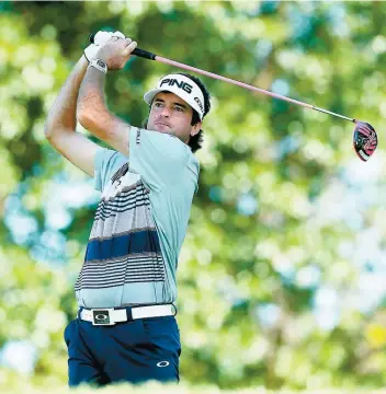  ??  ?? Bubba Watson est premier en compagnie de trois autres golfeurs à la suite de la première ronde du tournoi Barclays, première étape de la Coupe FedEx.