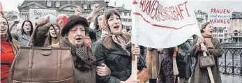  ?? FOTO: PR ?? Im Film „Die göttliche Ordnung“beginnen Frauen zu streiken.