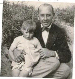  ??  ?? Mystery man: Betty on Chapel Sands