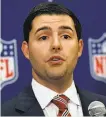  ?? Elise Amendola / Associated Press ?? The Rice case “was bungled by the league,” says Jed York.