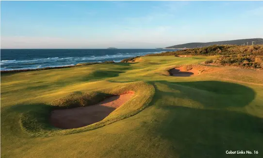  ??  ?? Cabot Links No. 16