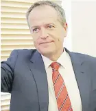  ??  ?? Bill Shorten.