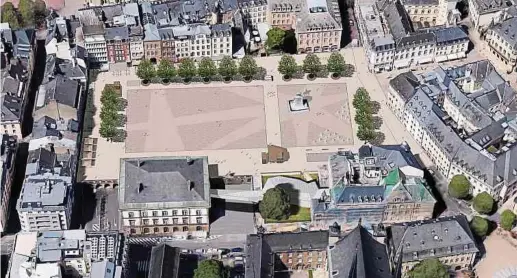  ??  ?? Die Place Guillaume II erhält in den kommenden Jahren ein neues Aussehen.