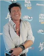  ?? JOHNNY DIAZ/STAFF ?? Steven Bauer will reprise his role for the new stage production of “¿Que Pasa, USA? Today...40 Years Later.”