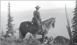  ?? Courtesy photo ?? With all his accomplish­ments for this community, Thornton Doelle fought forest fires, caught poachers and carved, by hand and shovel, some of the hiking trails we enjoy today.