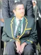  ?? PICTURE: HENK KRUGER ?? INHERITANC­E: Joost van der Westhuizen at the launch of the SA Rugby Museum at the V&A Waterfront in Cape Town in 2013.