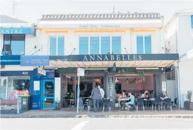  ??  ?? Annabelles is at 409-411 Tamaki Drive; dining at Annabelles has become an Eastern Bays tradition.