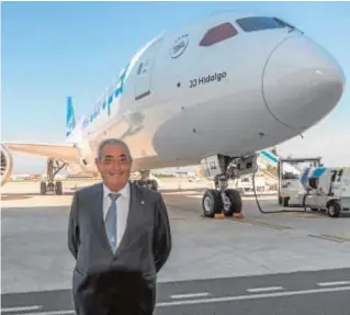  ?? // EFE ?? Juan José Hidalgo es el presidente de Air Europa y Globalia