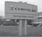  ?? PROVIDED BY JOE WILSSENS/FIAT CHRYSLER ?? The seven-day on, seven-day off, 12-hour work schedule is back, and it’s set to start in April at Sterling Heights Assembly Plant.