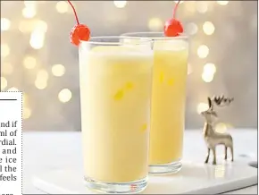  ?? ?? Lemonade, lime juice and ice, it’s the ultimate retro drink to celebrate the festive season.