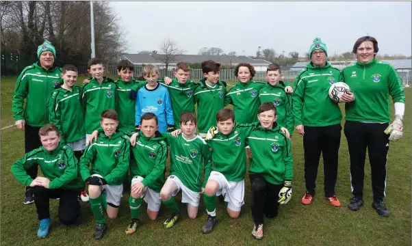  ??  ?? The Wicklow Rovers Under-12A squad who won the DDSL title.