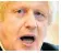  ??  ?? Boris Johnson confirmed he had asked scientific advisers to look again at the two-metre guidance