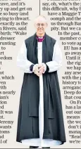  ??  ?? Ivory towers: Justin Welby, the Archbishop of Canterbury