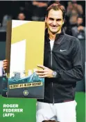  ??  ?? ROGER FEDERER (AFP)