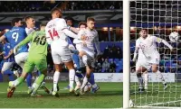  ?? ?? Scott Hogan scores Birmingham’s second