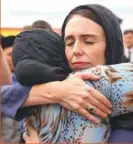  ??  ?? Ardern is praised for unifying the country following the Christchur­ch attacks.