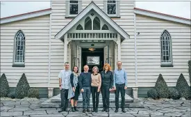  ?? PHOTO / SUPPLIED ?? Orton’s team (from left), are head chef Adrian Hart, general manager Jade Barber, Sam Orton, Mary Orton, operations manager Niki Owen and James Orton.