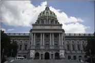  ?? ASSOCIATED PRESS FILE PHOTO ?? The Pennsylvan­ia Capitol building in Harrisburg.