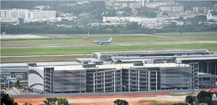  ?? ?? Handsome deal: a general view of Penang Internatio­nal airport slated for upgrades and expansion to increase yearly passenger capacity.