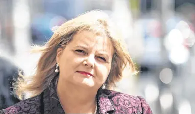  ?? PHOTO: COLLINS COURTS ?? Suicide attempt: Angela Kerins was quizzed about her salary by PAC members in 2014.