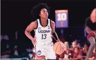  ?? Tim Aylen / Bahamas Visual Services ?? UConn’s Christyn Williams, a senior, must use her experience to help fill the void in Paige Bueckers’ absence.