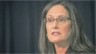  ?? ASHLEE REZIN/SUN-TIMES FILE ?? Illinois Attorney General Lisa Madigan is among state attorneys general criticizin­g a move by President Donald Trump’s administra­tion to scale back federal restrictio­ns on emissions.