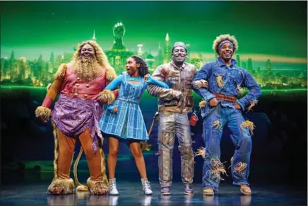  ?? PHOTO COURTESY OF BW IN BOSTON ?? ‘The Wiz’ is part of the new season at Broadway in Boston.