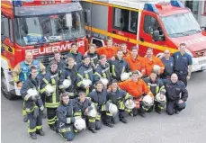  ?? FOTO: FEUERWEHR ?? Der Feuerwehr-Nachwuchs beim Lehrgang.