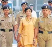  ?? PTI FILE ?? Pragya Singh Thakur was arrested on October 10, 2008 in connection with the Malegaon bomb blast case.