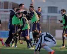  ?? LAPRESSE ?? Festa Juve Stabia, delusione Juve: gol di Gargiulo, bianconeri fuori