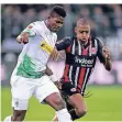  ?? FOTO: MARIUS BECKER/DPA ?? Breel Embolo verletzte sich im Spiel gegen Frankfurt.