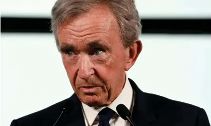  ?? ?? LVMH owner Bernard Arnault is the world’s second richest person Photograph: Pascal Rossignol/Reuters