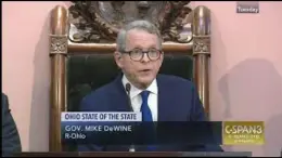  ?? ?? Governor Mike Dewine, State of the State Address, Jan. 31, 2023