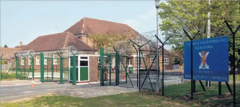  ??  ?? Canterbury City Council officer Larissa Reid, left, said only handpicked families from Redbridge Borough Council will be moved to the former Howe Barrack site