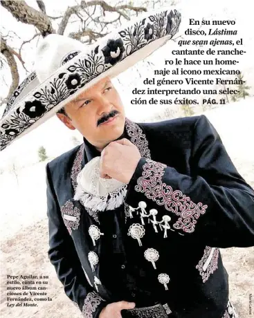 Pepe Aguilar brinda por Don Vicente - PressReader