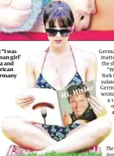  ??  ?? Lucy Pohl: “I was ‘that German girl’ in America and ‘that American girl’ in Germany