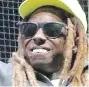  ??  ?? Lil Wayne