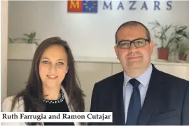  ??  ?? Ruth Farrugia and Ramon Cutajar