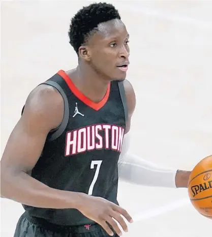  ?? SUE OGROCKI/AP ?? Victor Oladipo is moving on to the Heat. The guard is in the final year of his contract, earning $21 million this season.
