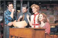  ?? BEAUTIFUL - THE CAROL KING MUSIC/TRIBUNE NEWS SERVICE ?? A scene from Beautiful at the Stephen Sondheim Theater.