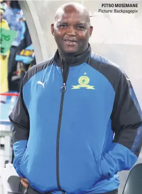  ?? Picture: Backpagepi­x ?? PITSO MOSIMANE