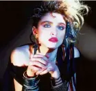  ?? — Filepic ?? Madonna released her self-titled debut album in 1983.