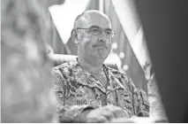  ?? ALEX BRANDON/AP ?? A statement from Southern Command cited a “loss of confidence” in Navy Rear Adm. John Ring, the commander of Joint Task Force Guantanamo.