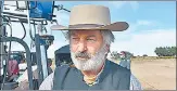  ?? AFP ?? Alec Baldwin being processed after the death of cinematogr­apher Halyna Hutchins at the Bonanza Creek Ranch in Santa Fe.