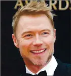  ??  ?? Ronan Keating See Question 15