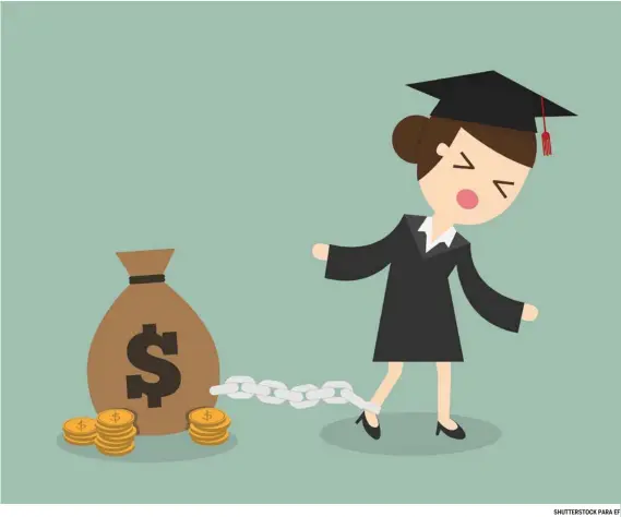  ?? SHUTTERSTO­CK PARA EF ?? Solo algunas entidades financiera­s tienen préstamos específico­s para educación universita­ria, los cuales tienen condicione­s diferencia­das en tasas, plazo y momento del pago.