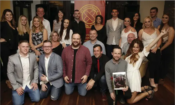  ??  ?? The cast of Strictly St Catherine’s 2017 at the launch in the Mount Kennedy Inn last Saturday night.